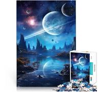 Rompecabezas para Adultos 1000 Piezas Luna de Neptuno Juguetes adictivos Que desafían la Inteligencia Cerebral Mejorar la Memoria 75x50cm