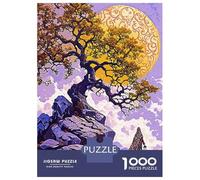 Rompecabezas para Adultos 1000 Piezas Magic Ancient Tree Rompecabezas Juegos Relajantes Corte De Precisión Cumpleaños Y Navidad 38x26cm/1000pcs