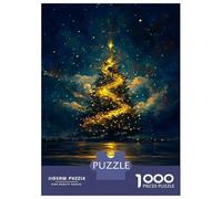 Rompecabezas para Adultos 1000 Piezas Magical Christmas Tree Painting Rompecabezas para Adultos Juego Práctico Mejora La Memoria Actividades Divertidas En Casa 52x38cm/1000pcs