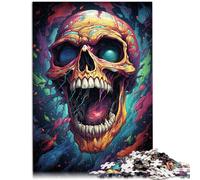 Rompecabezas para adultos 1000 piezas Monstruos del espacio Puzzle DIY Juguetes Desafío de inteligencia cerebral Juguetes adictivos 19.7 pulgadas x 29.5" para adolescentes Edad 14 Años y Más