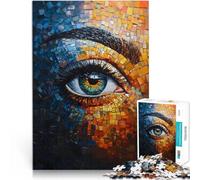 Rompecabezas para Adultos 1000 Piezas Mosaico de la percepción Juguete Educativo Intelectual descompresor Obra de Arte 52x38cm