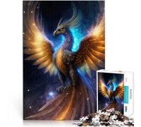 Rompecabezas para Adultos 1000 Piezas Nebulosa Mística Fénix Juegos educativos Juguetes de Bricolaje Decoración del hogar 38x26cm