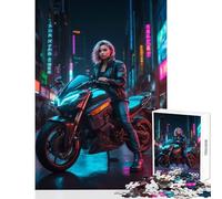 Rompecabezas para Adultos 1000 Piezas Neon Guardian Juguetes para decoración del hogar Grandes Regalos y Juegos Familiares adecuados para decoración de Escritorio tamaño 38x52cm