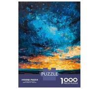 Rompecabezas para Adultos 1000 Piezas Night Sky & Off-Road Vehicle Rompecabezas para Adolescentes Juegos Familiares Difícil Difícil Cumpleaños Y Navidad 38x26cm/1000pcs