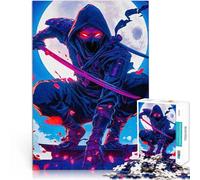 Rompecabezas para Adultos 1000 Piezas Ninja Moonlight Ayuda al Cerebro a ejercitar Juguetes adictivos para Cultivar la Paciencia. Una Obra de Arte 75x50cm