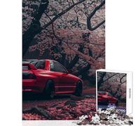 Rompecabezas para Adultos 1000 Piezas Nissan Sakura Silvia GTR Sport Car DIY Juguetes Regalo Cumpleaños Juegos de relajación con Piezas Totalmente entrelazadas de Forma aleatoria Tamaño 38x26cm