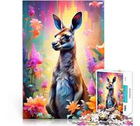 Rompecabezas para Adultos 1000 Piezas Odisea del Interior Matar el Tiempo en Vacaciones en casa con póster a Juego y Hoja de Trivia 52x38cm
