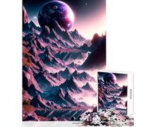 Rompecabezas para Adultos 1000 Piezas Odisea Espacial Juguetes de Bricolaje Regalos de cumpleaños Juego Familiar Adecuado para decoración de Escritorio tamaño 38x52cm