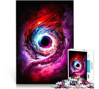 Rompecabezas para Adultos 1000 Piezas Ojo de Dios Ayuda al Cerebro a ejercitar Juguetes adictivos para Cultivar la Paciencia. Apto para Parejas 75x50cm