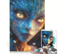 Rompecabezas para Adultos, 1000 Piezas, Oráculo Celestial: El Testigo Cósmico, Juegos Divertidos, relajación Intelectual, fortalecimiento del Amor en Pareja 50x75cm