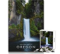 Rompecabezas para Adultos, 1000 Piezas, Oregón, Estados Unidos, Juegos Familiares, decoración del hogar, Juguetes antiestrés, tamaño 50x75cm