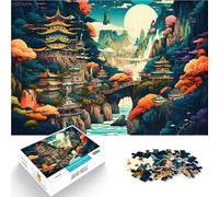 Rompecabezas para Adultos 1000 Piezas Paisaje de fantasía 43 Juguetes Juegos Educativos Antiestrés Regalos de Amigo Secreto 52x38cm