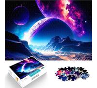 Rompecabezas para Adultos 1000 Piezas Paisaje de fantasía Entrena tu Cerebro y Tus Manos Cada Pieza es única: un desafiante y Divertido Juego Familiar 75x50cm