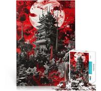 Rompecabezas para Adultos 1000 Piezas Paisaje de Pagoda Japonesa Reducción del estrés Interesante Regalo de Obra de Arte 52x38cm