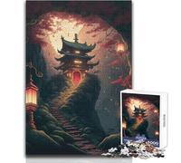 Rompecabezas para Adultos, 1000 Piezas, Paisaje japonés Antiguo, Juguete, Juego Intelectual, decoración del hogar, Regalo de Amigo Secreto, tamaño 50x75cm