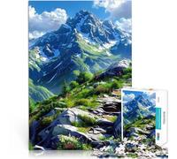 Rompecabezas para Adultos 1000 Piezas Paisaje Natural Juguetes adictivos Que desafían la Inteligencia Cerebral Obra de Arte 38x26cm