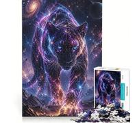 Rompecabezas para Adultos 1000 Piezas Pantera Cósmica Guardiana, Juego Familiar, Mejora la Memoria, Regalo Ideal para Toda la Familia 38x26cm