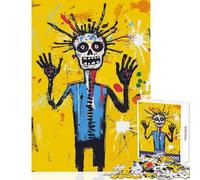 Rompecabezas para Adultos 1000 Piezas P Boo Figura de Calavera Decoración del hogar Juguetes Regalos de cumpleaños Juegos educativos Entrena tu Cerebro y Tus Manos tamaño 50x75cm