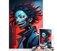 Rompecabezas para Adultos 1000 Piezas Personaje Femenino ciberpunk Juguete para decoración de Pared Regalo de Amigo Secreto para Juego Educativo Ayuda a ejercitar el Cerebro tamaño 50x75cm