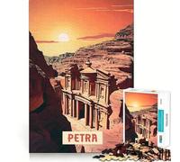 Rompecabezas para Adultos,1000 Piezas,Petra Smooth Cut Art,Juego Creativo para ejercitar la Mente,diversión para el Tiempo Libre, Relajante (50x75cm)