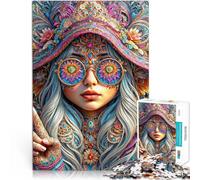 Rompecabezas para Adultos 1000 Piezas Princesa gnomo Juego Familiar para aliviar el estrés: desafío difícil Gran Regalo 75x50cm