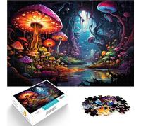Rompecabezas para adultos 1000 piezas Puzzles Champiñones después de la lluvia Puzzle Artwork 50x70cm Colección de artistas Bellas Artes para adolescentes a partir de 14 años