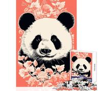Rompecabezas para Adultos 1000 Piezas Risograph Animal Decoración del hogar Juguetes Grandes Regalos y Juguetes Juego Familiar Mejorar el Amor Entre Parejas Tamaño 38x52cm