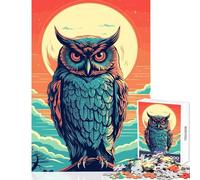 Rompecabezas para Adultos 1000 Piezas Risograph Animal Decoración del hogar Juguetes Grandes Regalos y Juguetes Juego Familiar Mejorar el Amor Entre Parejas Tamaño 38x52cm