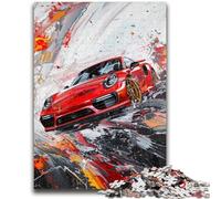Rompecabezas para Adultos 1000 Piezas Rompecabezas de Coches Deportivos geniales Ayuda al Cerebro a ejercitar Juguetes adictivos para Cultivar la Paciencia Decoración 26x38cm
