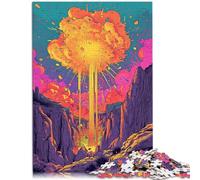 Rompecabezas para adultos, 1000 piezas, rompecabezas de Meteora, 38 x 52 cm, decoración de pared, regalos únicos de cumpleaños y Navidad