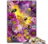 Rompecabezas para Adultos 1000 Piezas Rompecabezas Dream Bee Ayuda al Cerebro a ejercitar Juguetes adictivos para Cultivar la Paciencia Decoración 50x75cm