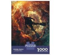 Rompecabezas para Adultos 1000 Piezas Scuba Diver In Nebula Rompecabezas para Adolescentes Juegos Familiares Difícil Difícil Cumpleaños Y Navidad 70x50cm/1000pcs