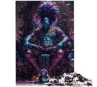 Rompecabezas para adultos 1000 piezas Señores de los Reinos de Sombra Simiens Puzzle educativo Anti-Stress 19.7" x 29.5" Juego de desafío único