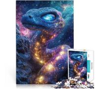 Rompecabezas para Adultos 1000 Piezas Serpiente Celestial Juguetes Juegos Educativos Antiestrés Trato como Regalo para Toda la Familia 75x50cm