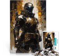 Rompecabezas para Adultos 1000 Piezas Soldado Espacial Juguetes adictivos Que desafían la Inteligencia Cerebral Buen Regalo 75x50cm