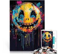 Rompecabezas para Adultos 1000 Piezas Sonrisas en rostros Coloridos Reducción del estrés Interesante Regalo de cumpleaños 50x70cm