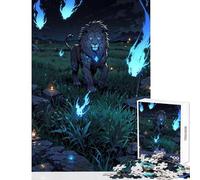 Rompecabezas para Adultos 1000 Piezas Spirit Lion King Decoración del hogar Juguetes Regalos de cumpleaños Juegos educativos Entrena tu Cerebro y Tus Manos tamaño 38x52cm