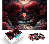 Rompecabezas para Adultos 1000 Piezas Sueño con la Naturaleza Japonesa Juego práctico Cada Pieza es única: un desafiante y Divertido Juego Familiar 38x26cm