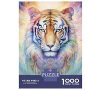 Rompecabezas para Adultos 1000 Piezas The Power of The Tiger Rompecabezas para Adultos Juego Familiar Análisis Y Lógica Actividades Divertidas En Casa, 70x50cm/1000pcs