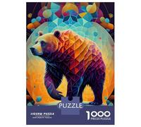 Rompecabezas para Adultos 1000 Piezas The Slow and Mighty Bear Rompecabezas para Adultos Juego Práctico Decoración Actividades Divertidas En Casa 70x50cm/1000pcs