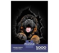 Rompecabezas para Adultos 1000 Piezas Tibetan Mastiff Rompecabezas para Adultos Juego Práctico Decoración Actividades Divertidas En Casa 38x26cm/1000pcs