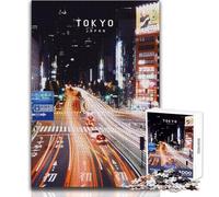 Rompecabezas para Adultos 1000 Piezas Tokio Hermoso diseño Juego Una Obra de Arte Regalo para cumpleaños Tamaño 50x75cm