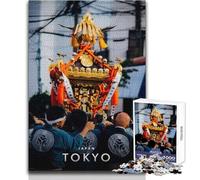 Rompecabezas para Adultos 1000 Piezas Tokio Tradición Hermoso diseño Juego Una Obra de Arte Regalo para cumpleaños Tamaño 38x52cm