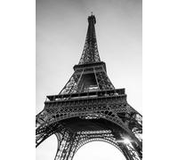 Rompecabezas para adultos, 1000 piezas, Torre Eiffel, París, Francia, en blanco y negro, fotografía familiar, divertida, desafiante, rompecabezas de vacaciones para adultos, regalo para mujeres,