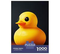 Rompecabezas para Adultos 1000 Piezas Toy Duck Rompecabezas Juguete Decoración De Pared Vacaciones En Casa Matar El Tiempo Juego Desafiante Regalos 52x38cm/1000pcs