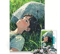 Rompecabezas para Adultos: 1000 Piezas Un sueño de Ghibli Juego práctico para divertirse en Familia y Fortalecer el Amor en Pareja 38x26cm