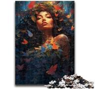 Rompecabezas para Adultos, 1000 Piezas, una Hermosa Mujer Adolescente, Ideal para Disfrutar en Familia en casa, Regalo de cumpleaños o de Viaje (50x75cm)