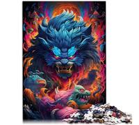 Rompecabezas para adultos 1000 piezas Vibrante Caos Imposible Puzzle Desafío de inteligencia cerebral Juguetes adictivos 14.96 pulgadas x 20.47 pulgadas para adolescentes 14+