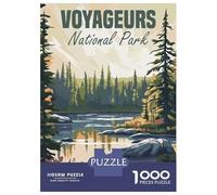 Rompecabezas para Adultos 1000 Piezas Voyageurs National Park Rompecabezas para Adultos Juego Práctico Mejora La Memoria Actividades Divertidas En Casa 70x50cm/1000pcs
