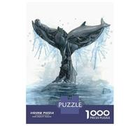 Rompecabezas para Adultos 1000 Piezas Whale Fluke Collage Rompecabezas para Adultos Juego Práctico Mejora La Memoria Actividades Divertidas En Casa 52x38cm/1000pcs